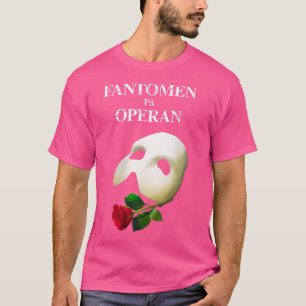 Official 'Phantom Of The Opera' Swedish Logo T-Shirt