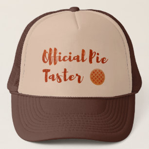 Official Pie Taster Thanksgiving Trucker Hat