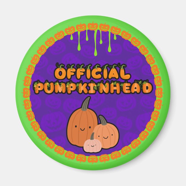 Official Pumpkinhead 3 Pumpkins  Magnet (Front)
