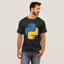 Official Python Programming Language Logo T-Shirt