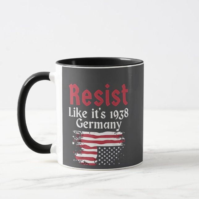 Official Resist Like It's 1938 Germany Resist Mug (Left)
