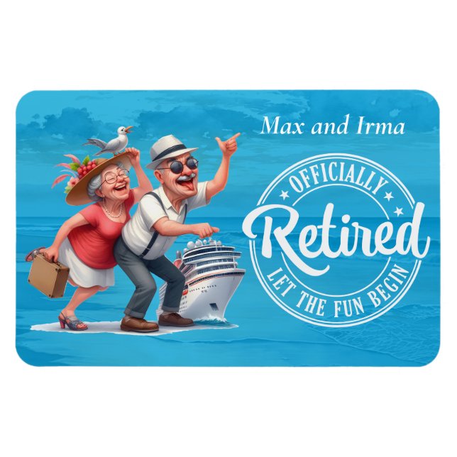 Official Retired Stateroom Door Magnet (Horizontal)