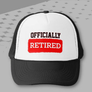Official Retiree! They will be proud to wear Trucker Hat