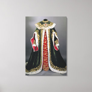 Official robes of the Hungarian Canvas Print
