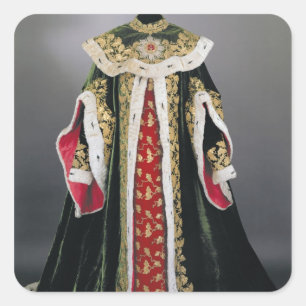 Official robes of the Hungarian Square Sticker