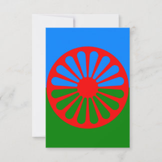 Official Romany gypsy flag