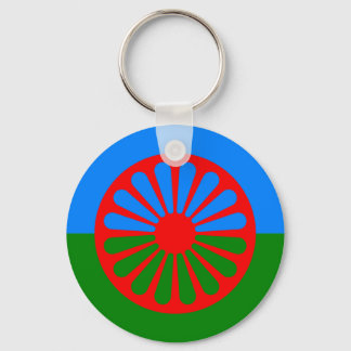 Official Romany gypsy flag Key Ring