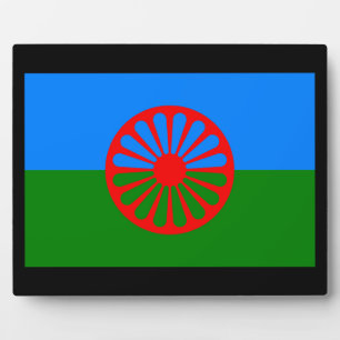 Official Romany gypsy flag Plaque