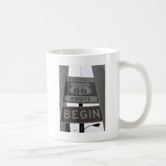 Official Route 66 begin sign Coffee Mug