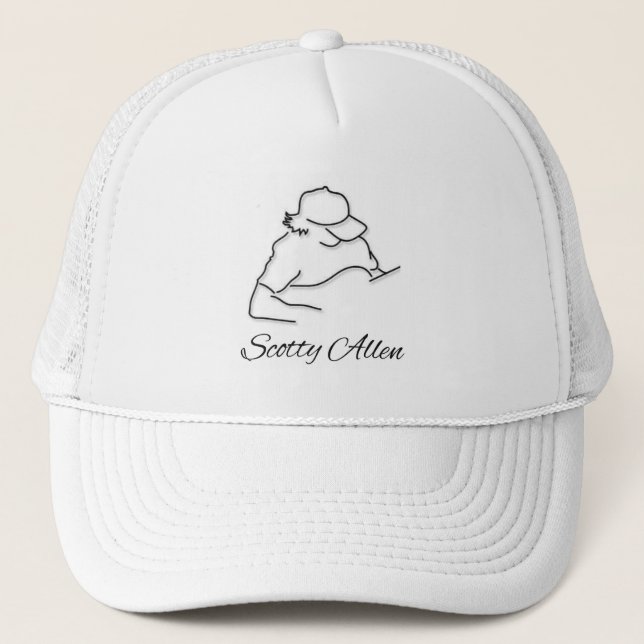 Official Scotty Allen Adjustable Trucker Hat (Front)