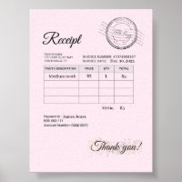 Official Seal Tooth Fairy Pillow Money Receipt 