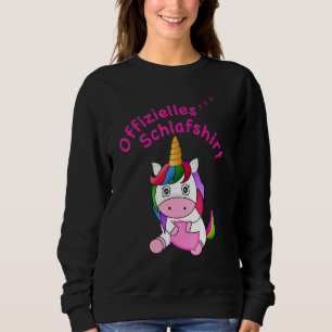 Official Sleep Nightgown Pyjamas Unicorn Mermaid Sweatshirt