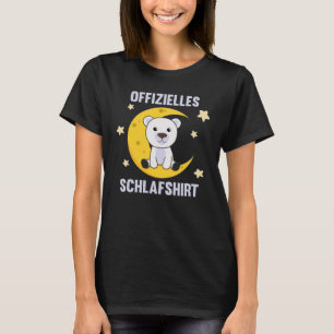 Official Sleep Shirt Polar Bear Moon Stars Sweet