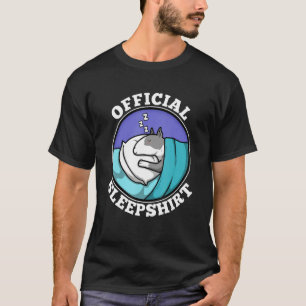 Official Sleeping Bull Terrier T-Shirt