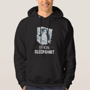 Official Sleepshirt Cute Sleeping Penguin Animal L Hoodie