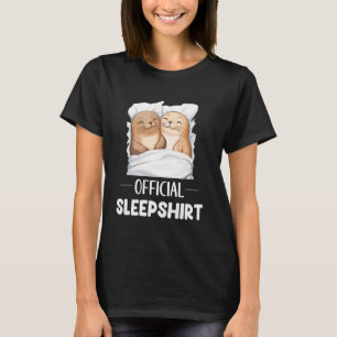 Official Sleepshirt Cute Sleeping Seal Sea Lion An T-Shirt