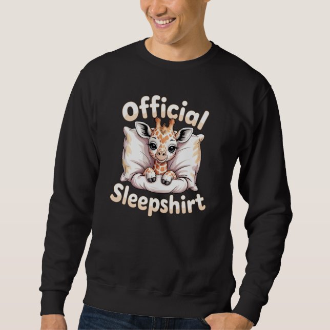  Official Sleepshirt Giraffe Sweatshirt (Front)