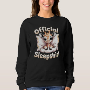  Official Sleepshirt Giraffe Sweatshirt
