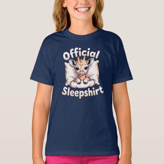  Official Sleepshirt Giraffe T-Shirt (Front)