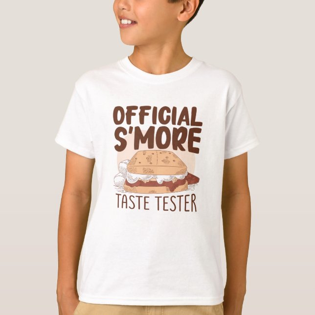 Official S'more Taste Tester T-Shirt (Front)