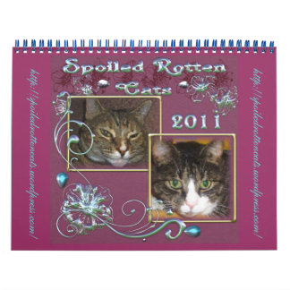 Official Spoiled Rotten Cats Calendar 2011