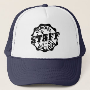Official Staff of a Bulldog Trucker Hat