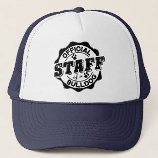 Official Staff of a Bulldog Trucker Hat
