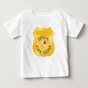 Official State Pooper Baby T-Shirt