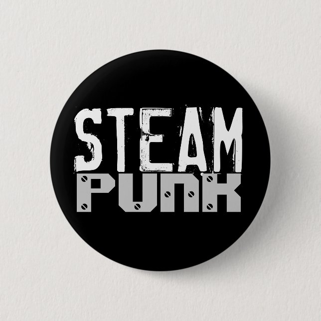 Official Steam Punk Button (Front)