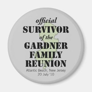 Official Survivor (green) Magnet