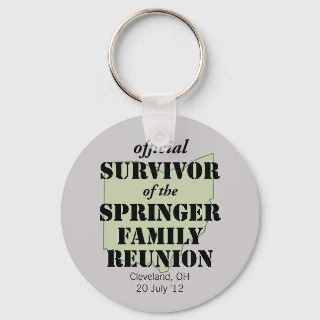 Official Survivor Key Ring (Front)