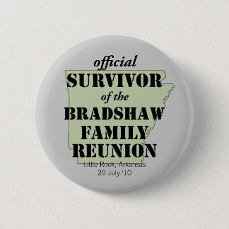 Official Survivor of Family Reunion (green) 6 Cm Round Badge