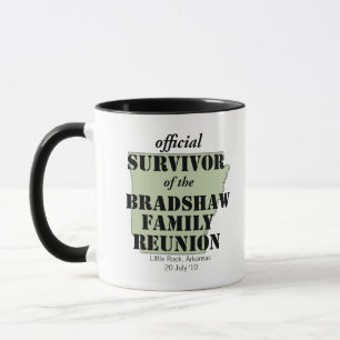 Official Survivor of Family Reunion (green) Mug