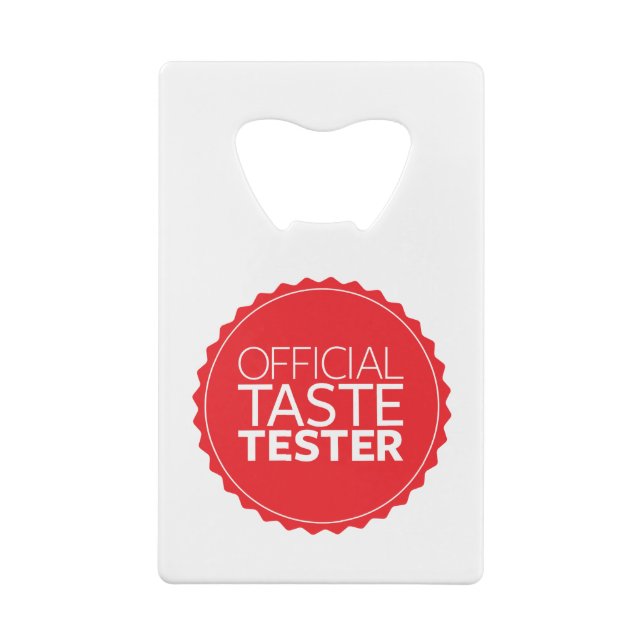 Official Taste Tester (Back)