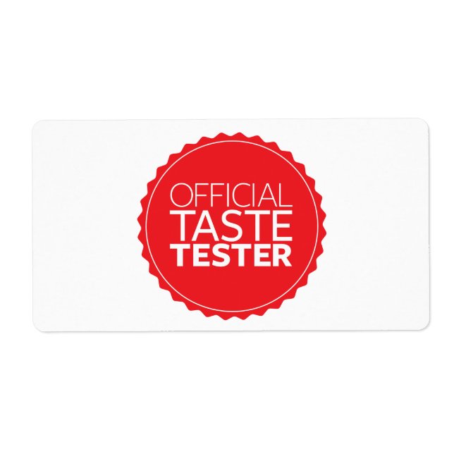 Official Taste Tester (Front)