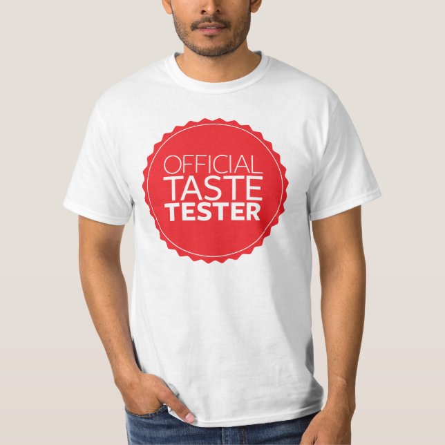 Official Taste Tester T-Shirt (Front)