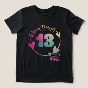 Official Teenager 13th Birthday 13 Year Old Gifts Tri-Blend Shirt