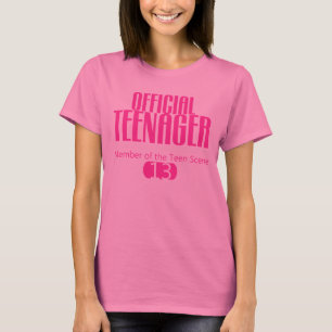 Official TEENAGER 13th BIRTHDAY Tee