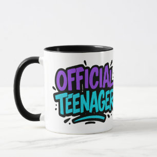 Official Teenager – Fun 13th Birthday for teens Mug