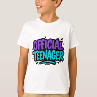 Official Teenager – Fun 13th Birthday for teens