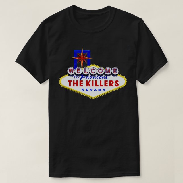 Official The Killers Fabulous  T-Shirt (Design Front)