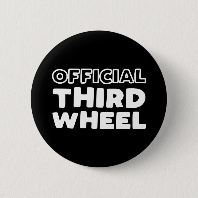 Official Third Wheel Button (Front)