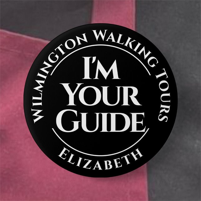 Official Tour Guide Badge Button (Creator Uploaded)