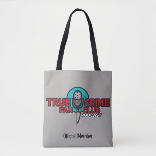 Official True Crime Fan Club Member Tote Bag
