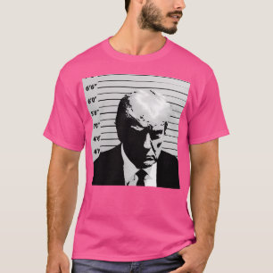Official Trump Mugshot Real Trump Mugshot T-Shirt