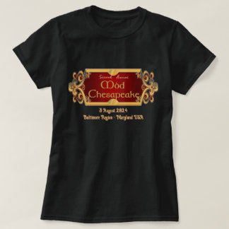 Official Tshirt of the Chesapeake Mòd, for men