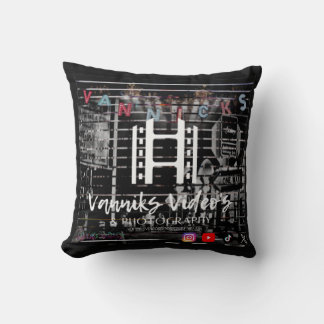 Official Van Fan Throw Pillow_VenniceLogo Cushion