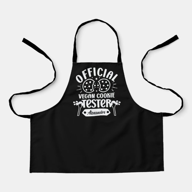 Official Vegan Cookie Tester  Apron (Front)