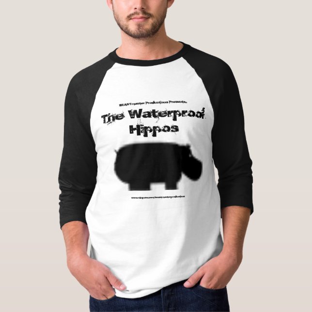 Official Waterproof Hippos Long Sleeve Shirt (Front)