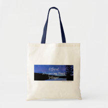 Official Whispering Pines Villager cotton tote